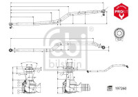 Steering rod 197260 FEBI