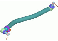 Steering rod