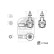 Tie rod end 177840 FEBI