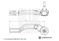 Tie rod end ADBP870120 Blue Print