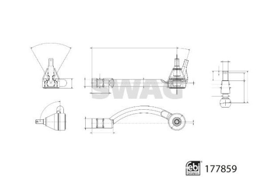 tie rod end piece, Image 3