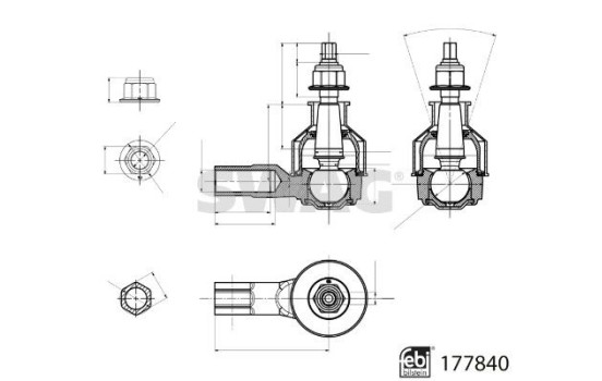 tie rod end piece, Image 2