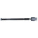 Axial ball, tie rod