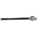 Axial ball, tie rod