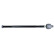 Axial ball, tie rod