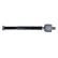 Axial ball, tie rod