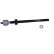 Axial ball, tie rod