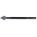 Axial ball, tie rod
