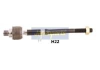 Axial ball, tie rod