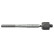 Axial ball, track rod