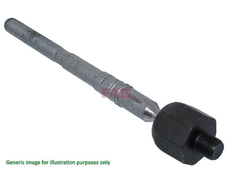 Axial ball, track rod