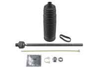 Axial ball, track rod