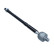 Axial ball, track rod
