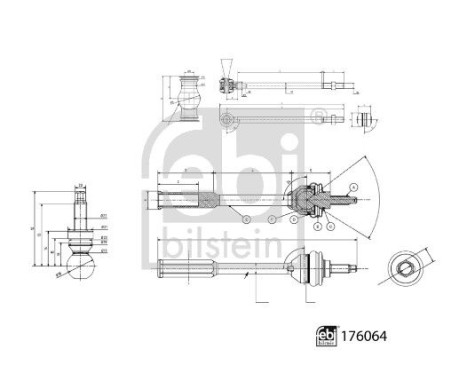 Tie Rod 176064 FEBI, Image 3