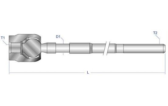Tie Rod Axle Joint VO-AX-3225 Moog, Image 2