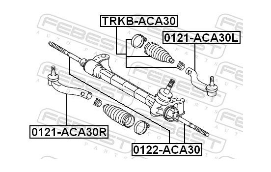 Tie Rod Axle Joint, Image 2