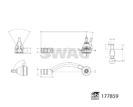 tie rod end piece, Image 3