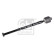 Track rod (without ball joint) with lock nut and locking plate 182900 FEBI