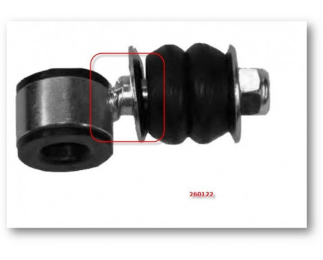 Rod/Strut, stabiliser 260122 ABS
