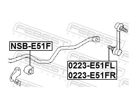 Rod/Strut, stabiliser