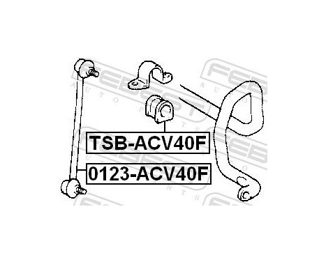Rod/Strut, stabiliser, Image 2