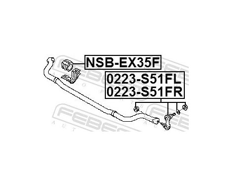 Rod/Strut, stabiliser, Image 2