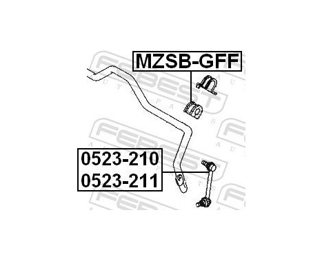 Rod/Strut, stabiliser, Image 2