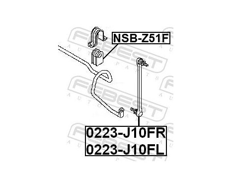 Rod/Strut, stabiliser, Image 2