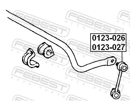 Rod/Strut, stabiliser, Image 2