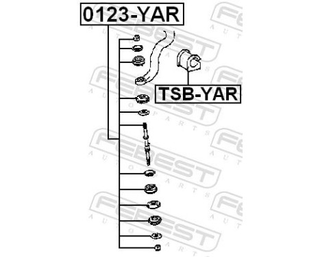 Rod/Strut, stabiliser