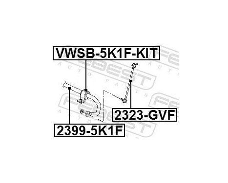 Rod/Strut, stabiliser, Image 2