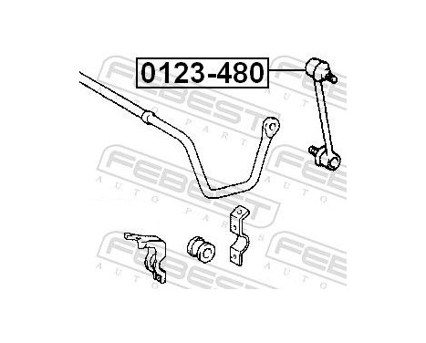 Rod/Strut, stabiliser, Image 2