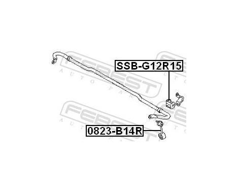 Rod/Strut, stabiliser, Image 2