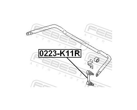 Rod/Strut, stabiliser, Image 2