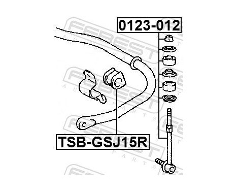 Rod/Strut, stabiliser, Image 2