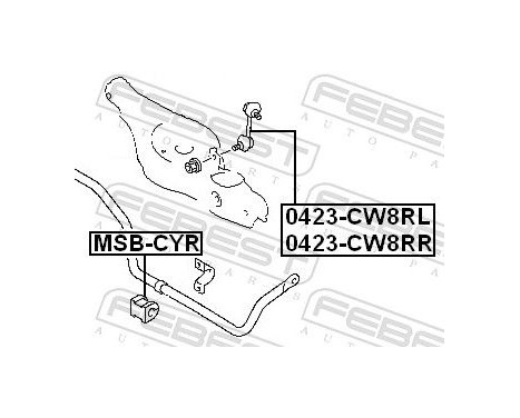Rod/Strut, stabiliser