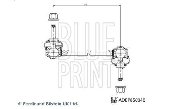 Stabilizer bar ADBP850040 Blue Print