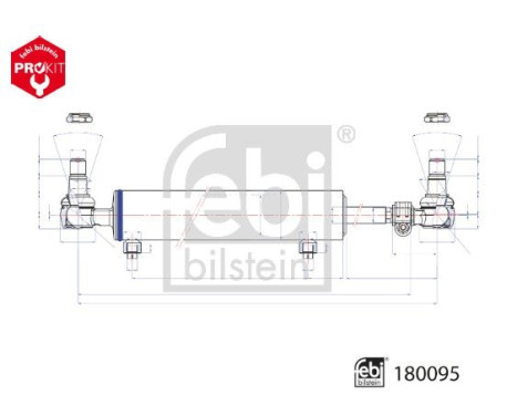 Working cylinder, power steering, Image 3