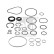 Gasket Set, steering gear, Thumbnail 2
