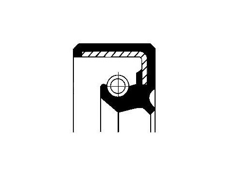 Sealing ring, steering box