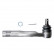 Tie Rod End ADT387106 Blue Print