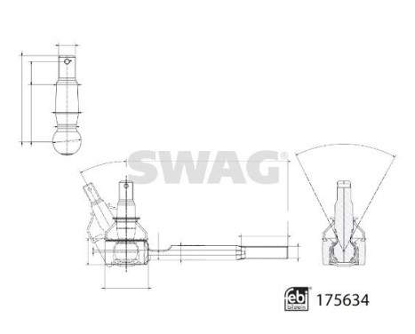 tie rod end piece, Image 3