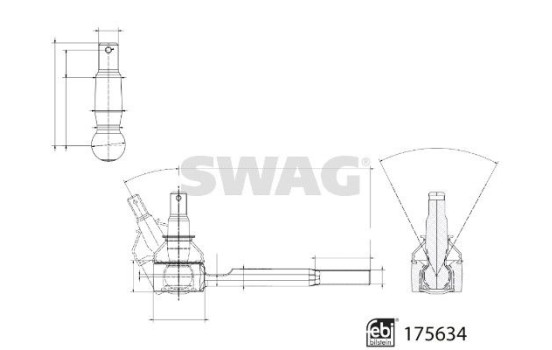 tie rod end piece, Image 3