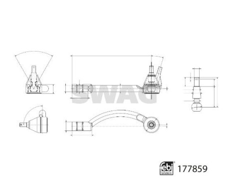 tie rod end piece, Image 3