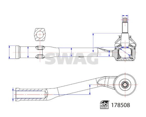 tie rod end piece, Image 2