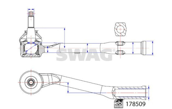 tie rod end piece, Image 3