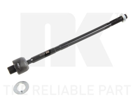Axial ball joint, tie rod
