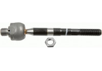 Axial ball, track rod