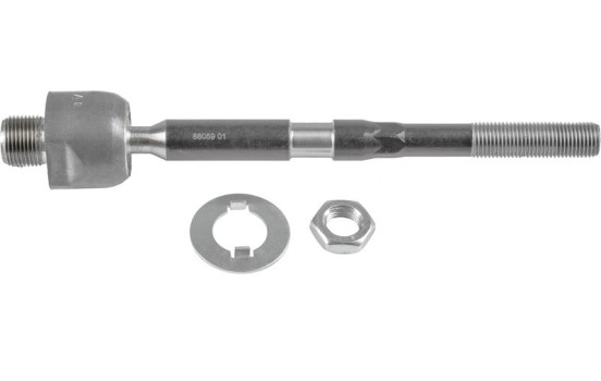 Axial ball, track rod