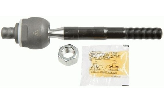 Axial ball, track rod